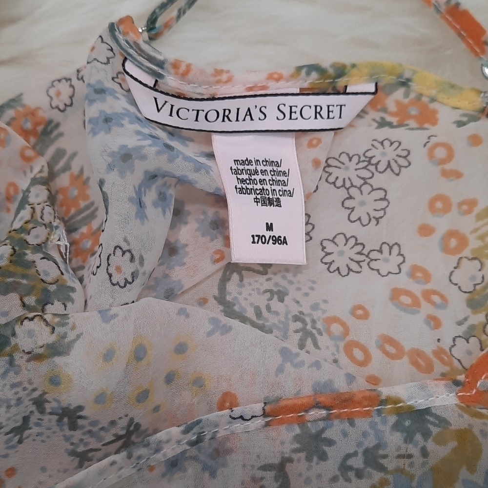 Victoria's Secret Ruffle Strap Sheer Cottagecore Tank top - Picture 7 of 8